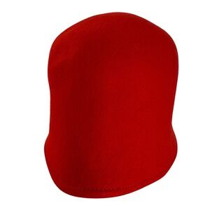 Red Felt Pillbox Hat Women's Vintage Style Elegant‎ Occasion Accessory Cosplay